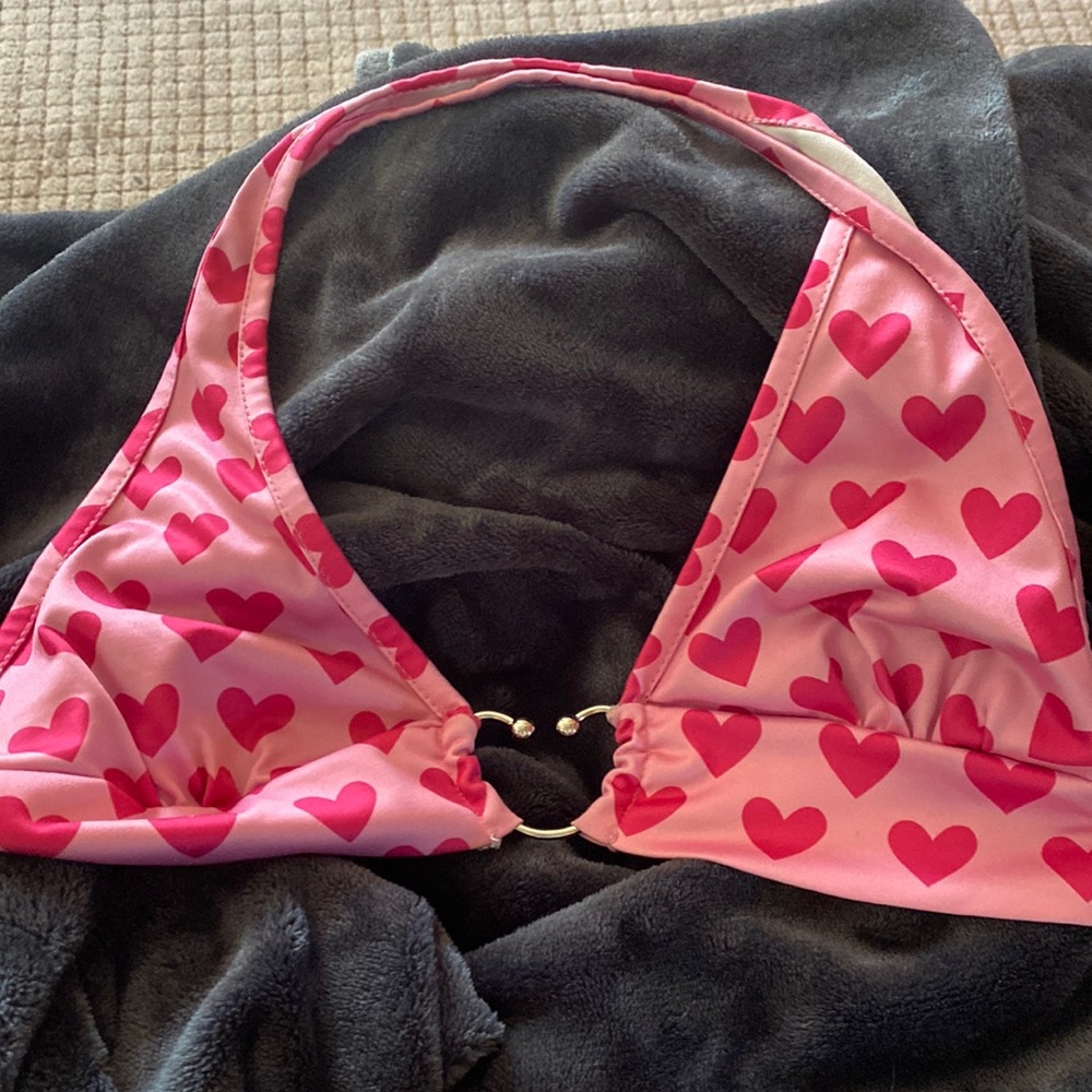 Pink crop top